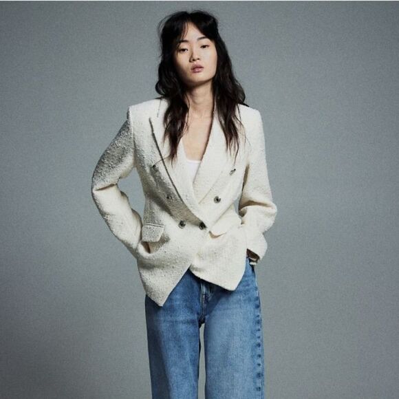 H&M Textured-weave Jacket - Picture 8 of 8